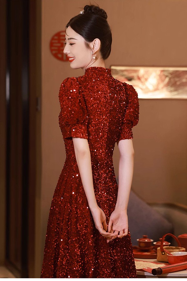 ロングドレス 演奏会 袖付き ドレス 大人 ピアノ ハイネック 演奏会用ドレス パーティードレス 発表会 