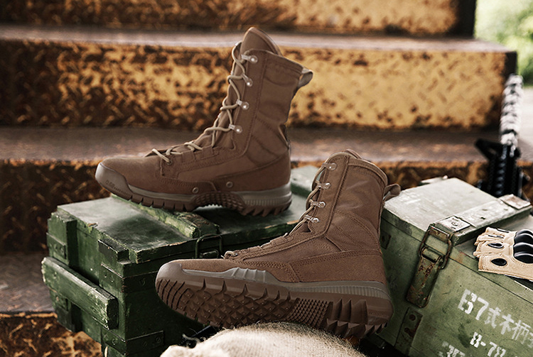 スニーカーブーツ レースアップ ハイカット スニーカー シューレース ブーツ メンズ サバゲー サバイバル 