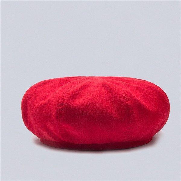 ベレー帽 暖 レディース お洒落 カジュアル 小物 防寒 小物 大きめ パーディー クラシカル 二次会 小顔効果 無地 温か 暖かい 