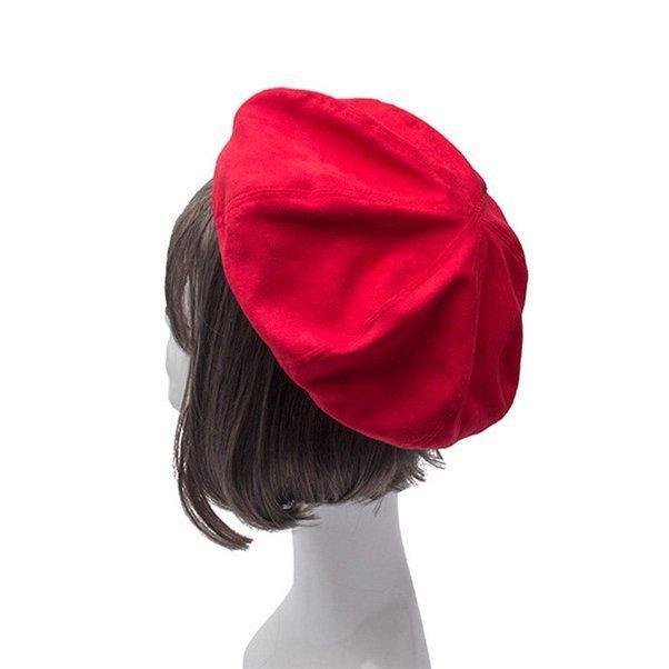 ベレー帽 暖 レディース お洒落 カジュアル 小物 防寒 小物 大きめ パーディー クラシカル 二次会 小顔効果 無地 温か 暖かい 