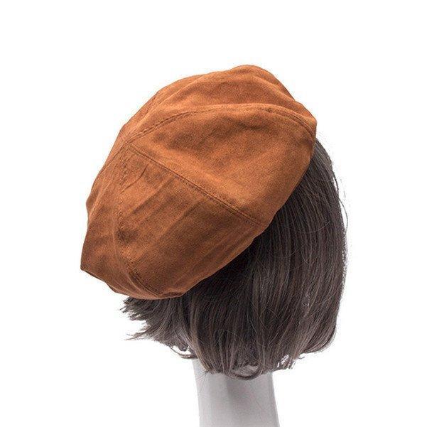 ベレー帽 暖 レディース お洒落 カジュアル 小物 防寒 小物 大きめ パーディー クラシカル 二次会 小顔効果 無地 温か 暖かい 