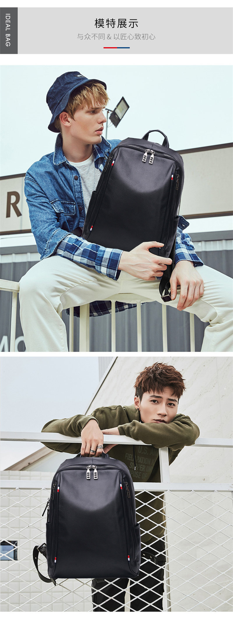 リュック メンズ リュックサック 。 牛革 デイパック レザー アウトドア 出張 旅行 通勤通学 バックパック 自転車 ビジネス 