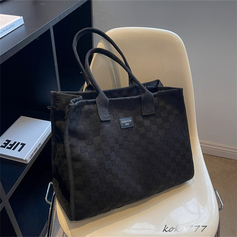 バッグ レディースかばん トートバッグ ショルダーバッグ ハンドバッグ カジュアル布鞄 スクール 通勤オシャレ フォーマル チェック柄 カバン 女子 