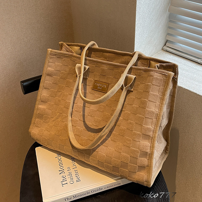 バッグ レディースかばん トートバッグ ショルダーバッグ ハンドバッグ カジュアル布鞄 スクール 通勤オシャレ フォーマル チェック柄 カバン 女子 