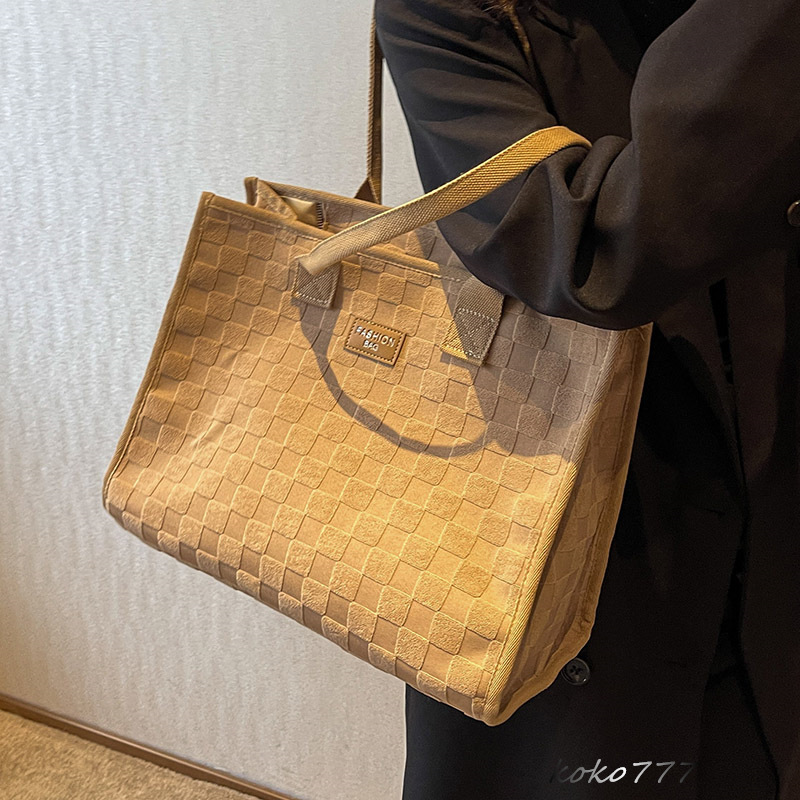 バッグ レディースかばん トートバッグ ショルダーバッグ ハンドバッグ カジュアル布鞄 スクール 通勤オシャレ フォーマル チェック柄 カバン 女子 