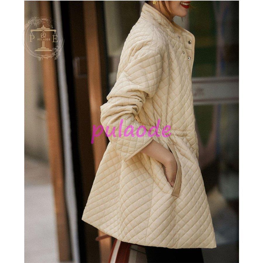 ダウンジャケット 中綿 冬物 冬服 ロング丈 コート 軽量大きいサイズ コート 冬服 レディース ロングコート Aライン ダウンコート 冬物 