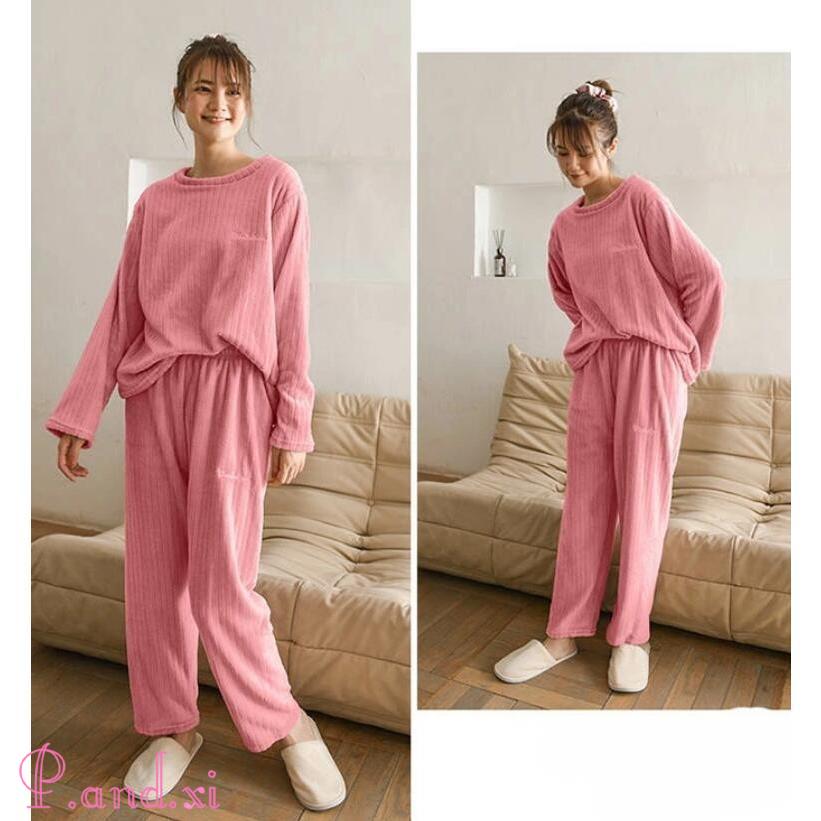 パジャマ ベロア レディース ルームウェア 長袖 部屋着 パジャマ 寝巻き 大人 秋 冬 暖かい 女性 上下セットアップ ベロア 上下セット ルームウェア 