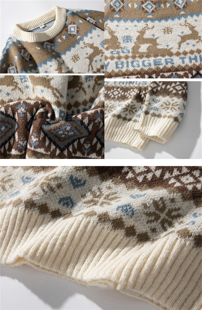 セーター ペアルック セーター メンズ レディース クリスマス衣装 可愛い 秋冬 カップル トップス 韓国 ゆったり ニット 男女兼用 学院風 暖かい 