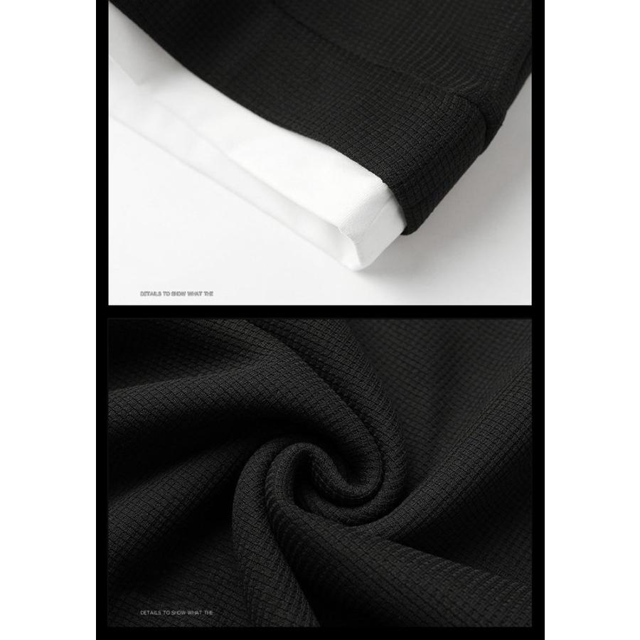 トレーナー スウェット メンズ トップス 裏起毛 ワッフル 長袖 暖かい 無地 クルーネック ワッフル編み 防寒 おしゃれ 重ね着風 