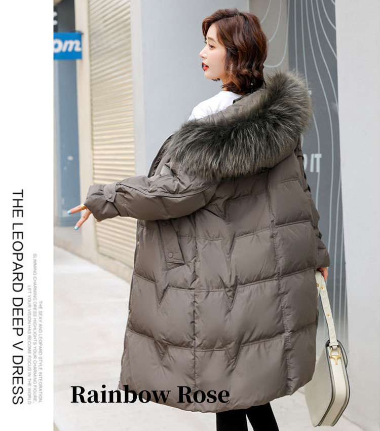 クーポンで11 000円！ ダウンコート ダウンジャケット 厚手 アウター ロング カジュアル ロングコート シンプルダウンコート 厚手 Aライン ファーは取り外 冬 