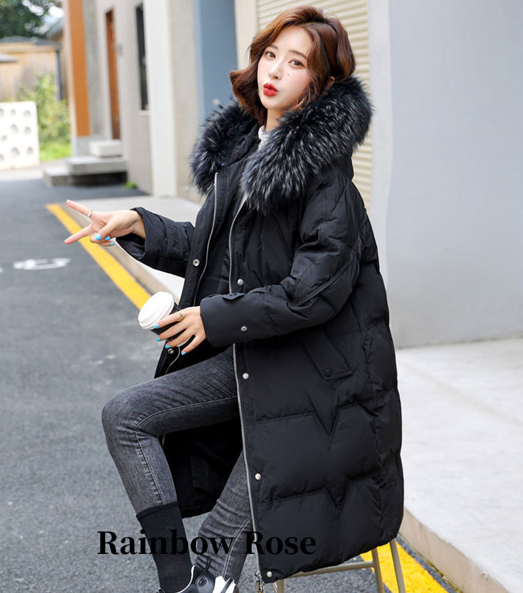 クーポンで11 000円！ ダウンコート ダウンジャケット 厚手 アウター ロング カジュアル ロングコート シンプルダウンコート 厚手 Aライン ファーは取り外 冬 