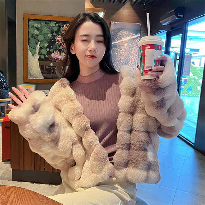 ファーコート レディース 毛皮コート ミンク レディースファー フェイクファー きれいめ 大きいサイズ 優雅 冬服 秋服 ショートコート 韓国ファッション 防寒 