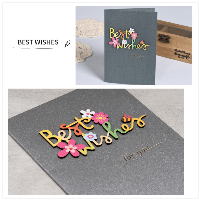 メッセージカード グリーティング カード 二つ折り 封筒付き おしゃれ洋風 お礼挨拶 プレゼント 封筒セット カード お祝い 