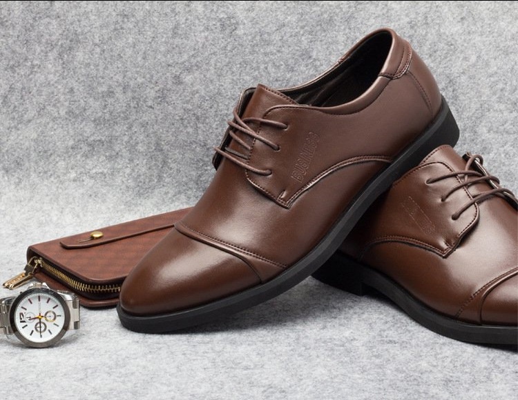 レザービジネスストレートチップ 柔らかいから足がラク ビジネス革靴 紐靴 新社会人  