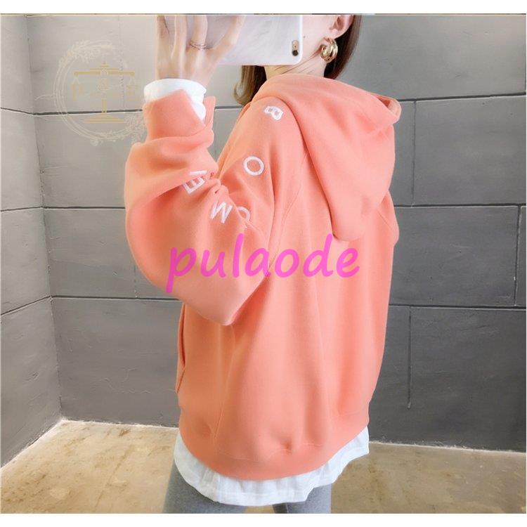 レディース ロング丈 厚手 長袖 ゆったり 体型カバー 大きいサイズ 秋 フード付き 冬 プルオーバー アウター カジュアル ァション 