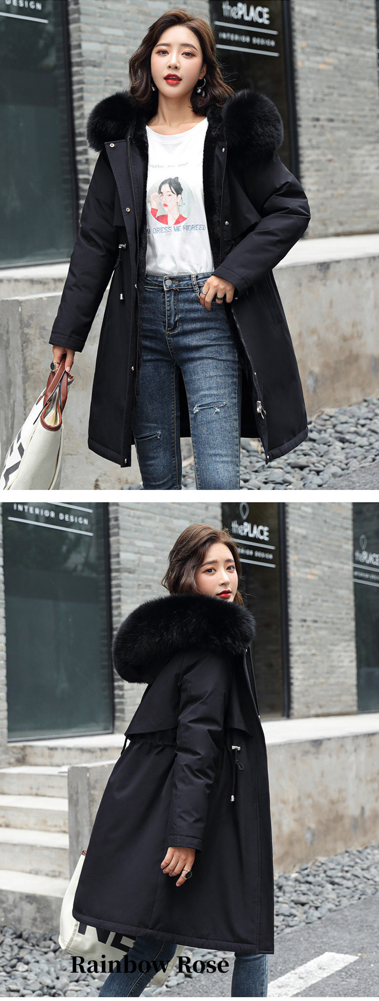 クーポンで5 900円！ ジャケット ベンチコート レディース 防寒着 防寒ジャケット コート フード付き アウターコート モッズコート 裏起毛 中綿ジャケット 冬 